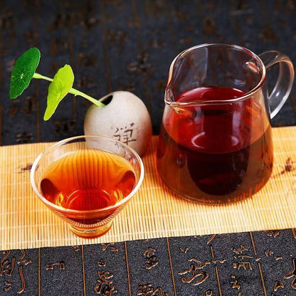 Yunnan Cooked Pu'er Tea Laomane Puerh Ripe Tea Brick Aged Pu-erh Black Tea 250g