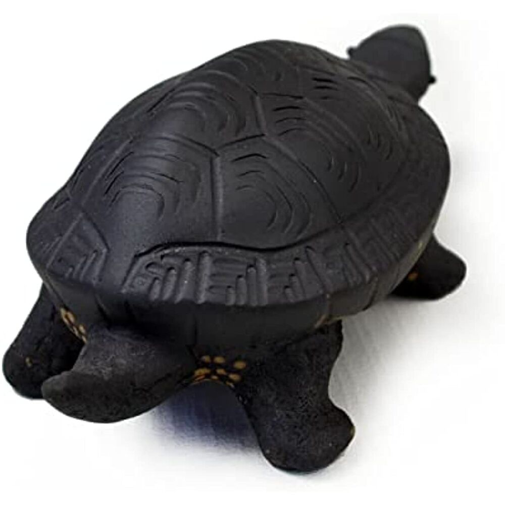 Yixing Tea Pet Chinese Zisha Longevity Turtle Nesting Doll Handmade Fengshui