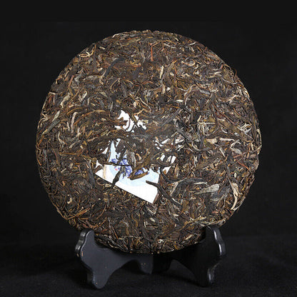 Icelandic Dark Fragrance Aged Pu'er Tea Raw Tea Cake Qizibing Puerh Tea 357g