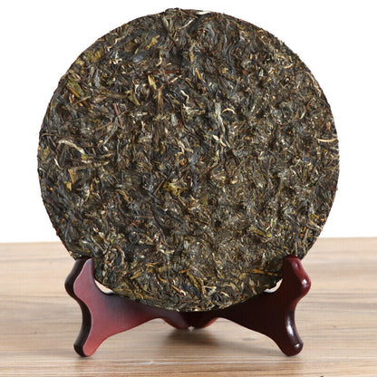 2017 Bang Long Hua Zhu Liang Zi Spring Xiaguan XY Tie Bing Pu-erh Raw Tea 357g