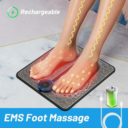Masajeador de Pies Eléctrico Almohadilla Remodeladora Muscular de Piernas y Pies