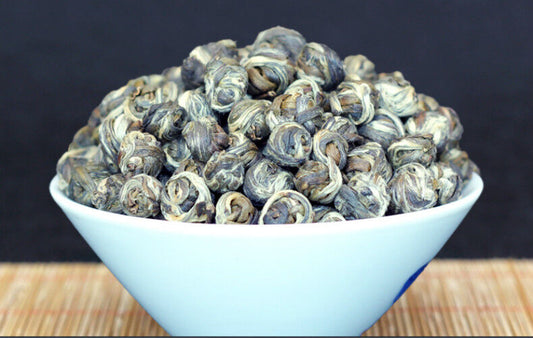 100g Jasmine Flower Tea Jasmine Pearl Organic Green Tea Chinese Fragrant Tea