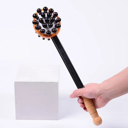 Handheld Massage Hammer Double Head Back Massager Trigger Point Percussion Tool