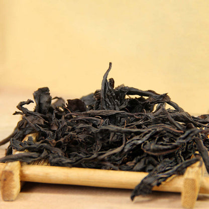 250g Carbon Baked Dahongpao Black Tea Top Big Red Robe Oolong Tea Wuyi Rock Tea