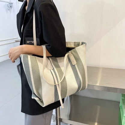 Canvas Women Shoulder Bags Handbags Female Shopper Tote Bag