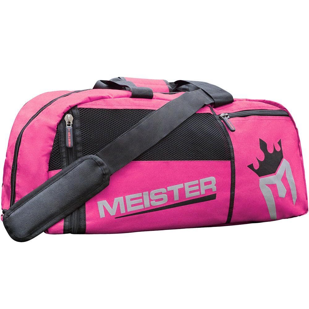 Meister Vented Convertible Duffel/Backpack Gym Bag - 26" x 12" x 12", Pink