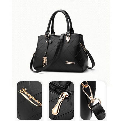 Women's Ladies Casual Shoulder Bag PU Leather Handbag Satchel Messenger Bags