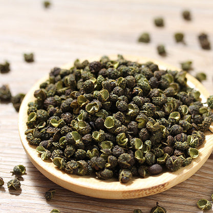 Sichuan Organic Green Pepper Health Herbs for Cooking Dried Pepper Huajiao 250g