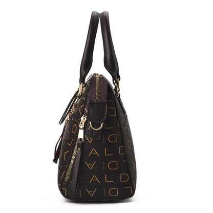 Women Tote Handbag Top Handle Satchel PU Leather Shoulder Messenger Bag Purse