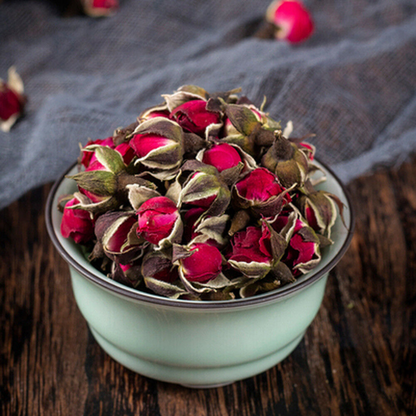 Aroma Dryflowers Floral Herbal Blooming Tea Chinese Flower Red Rose Bud Tea,-