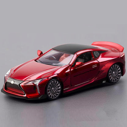 1:32 Lexus LC500 Druckguss Modell Auto Spielzeug Fahrzeug Legierung Sportwagen Soundlicht Geschenk-