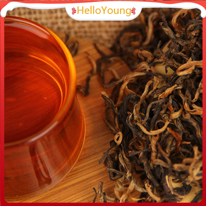 200g Early Spring Dianhong Black Tea Kunming Crested Honey Rhyme Gold Screw Food
