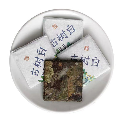 250g Yunnan White Puerh Raw Tea Mini Pu'er Tea Brick Pu-erh Green Tea Benefits