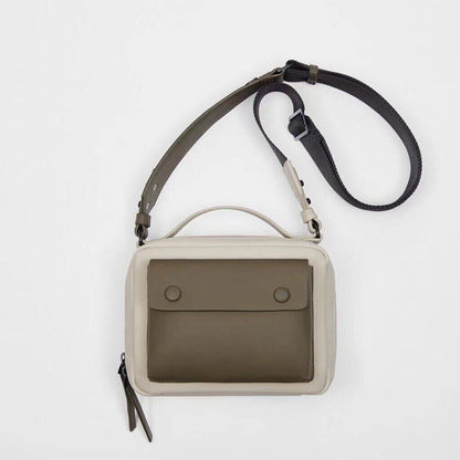 Bag Wide Shoulder Crossbody Bags Women Unisex Handbags Purses Square Tote