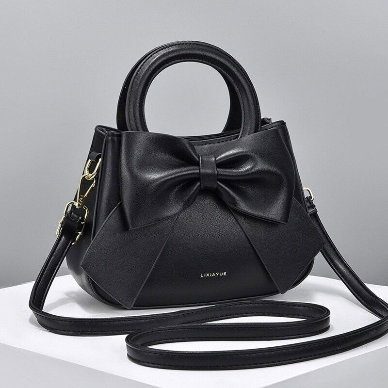 Women's Bags Sweet Handbag Bow One-shoulder Bag Women
