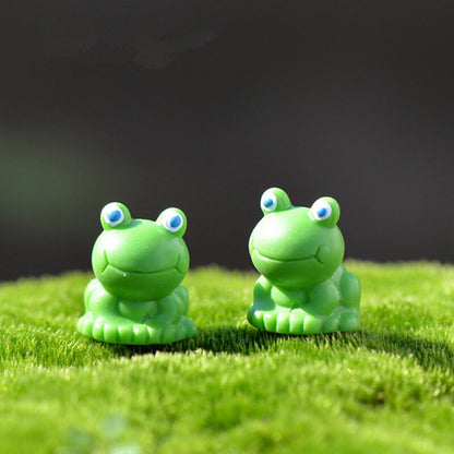 Blue Eyes Frogs Miniature Garden Yard Lawn Ornament Decoration Figurine DIY 5pcs