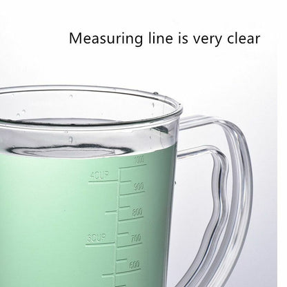 500ml-3L Plastic Measuring Cup Heat Resistant Liquid Jug Container Measure Tools