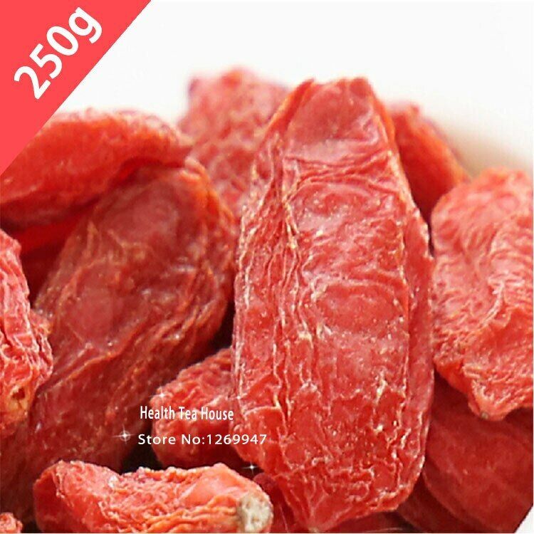 2023 Dry Wolfberry Bulk Goji Berry Chinese Herbal Tea Goji Berries 250g