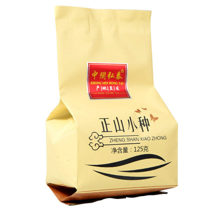 125g Premium Organic Lapsang Souchong Tea Fujian Wuyi High Mountain Black Tea