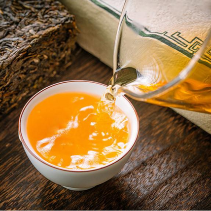 250g Pu'er Raw Tea Banzhang Big Tree Puerh Brick Tea Yunnan Organic Pu-erh Tea