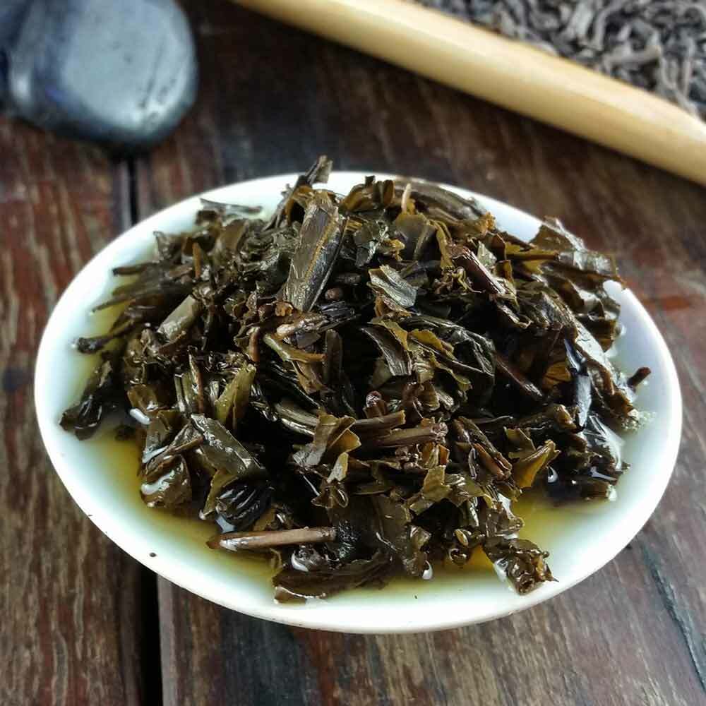 2023 Handmade Fried Tea China Pingshang Strong Aroma Traditional Flavor 250g