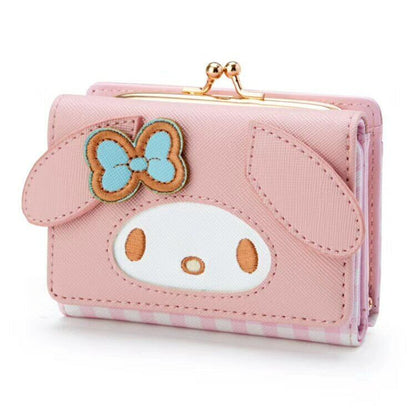 Cinnamoroll My Melody Kuromi Wallet Coin Purse Foldable Wallets card handbag
