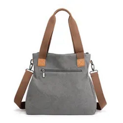 Canvas Shoulder Bag Fashion Large Capacity Crossbody Purse Polyester Handbags