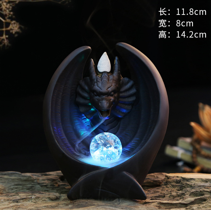 Yixing ceramic creative skull personalized retro viewing living room indoor sand