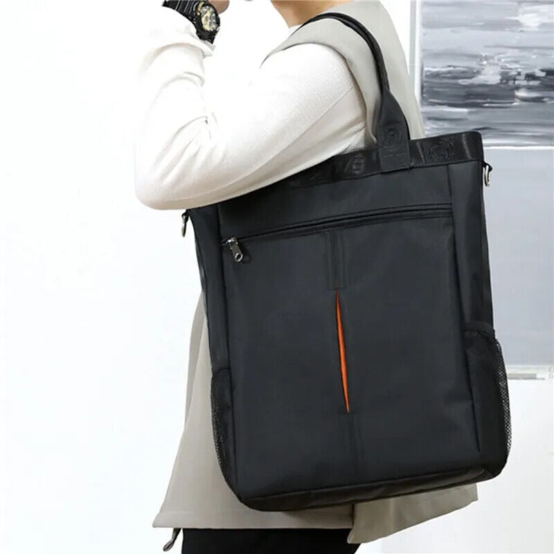 Men Shoulder Messenger Bag Material Tote Multi-function Handbag