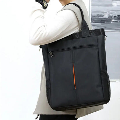 Men Shoulder Messenger Bag Material Tote Multi-function Handbag