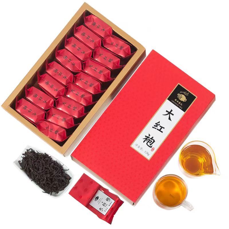 120g Da Hong Pao Oolong Tea Chinese Black Tea Loose Leaf Organic Red Tea Bagged