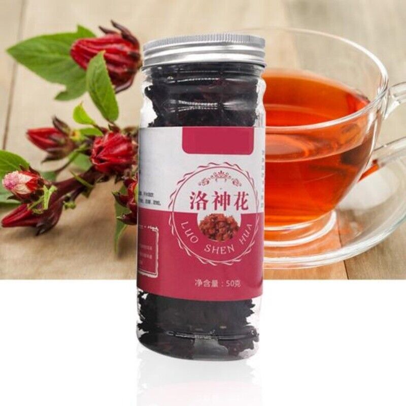 1 Bottle Hibiscus Tea Chinese Delicious Handmade Herbal Flowers Tea