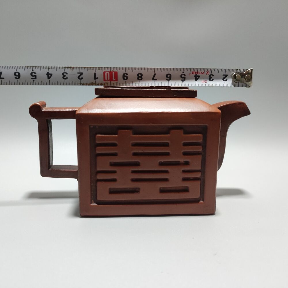 Vintage Chinese Yixing Purple Clay Teapot Zisha Pure Handmade Household Teaware