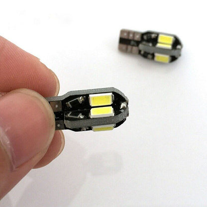 Plate Light Car LED Width Light CANBUS Lights License Auto Interior Bulbs 10Pcs