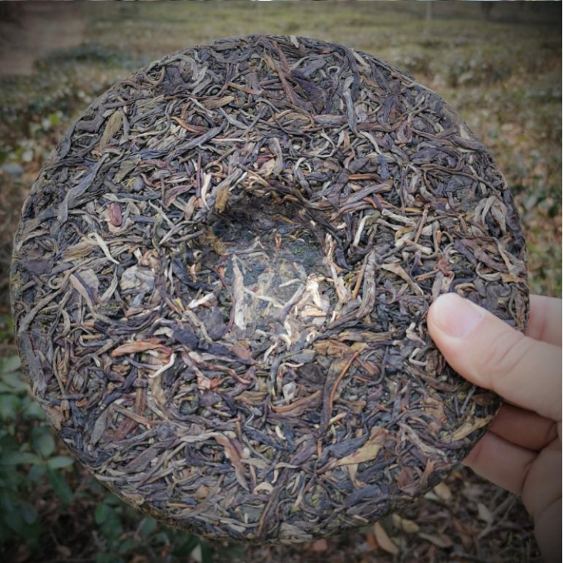 357g Yunnan Qizi Raw Puerh Tea Cake Yiwu Early Spring Pu'er Sheng Tea Pu-erh Tea