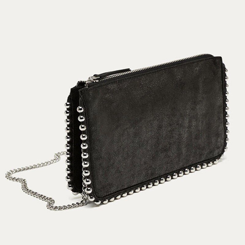 Chains Women Crossbody Bags Handbags Leather Lady Shoulder Bag Lady Small Flap