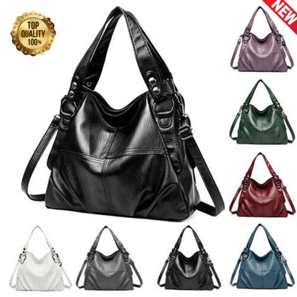 Women Soft Leather Handbags Tote Bag Large Shoulder Crossbody Handbag