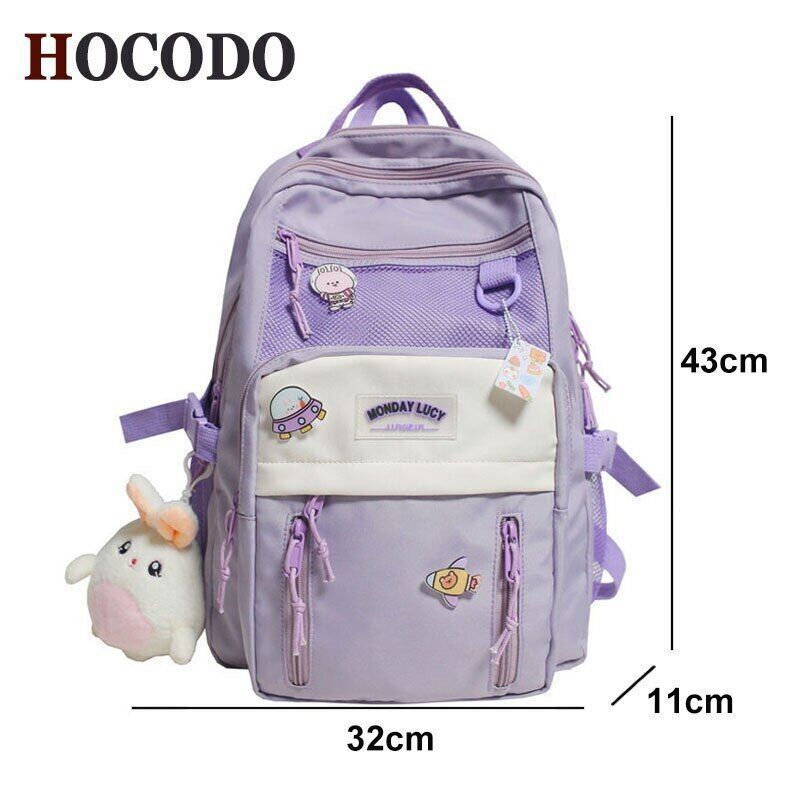 Women Backpack College Schoolbag Teenage Girls Travel Backpack Bookbag