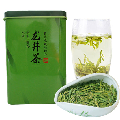 100g Top Grade West Lake Longjing Tea Spring Green Tea Dragon Well Tea Long Jing