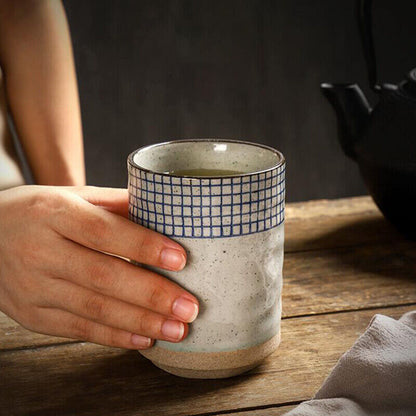 300ml Vintage Japanese Ceramic Mugs Tea Wine Sushi Sake Cup Restaurant Travel