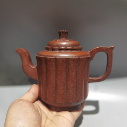 Vintage Chinese Yixing Purple Clay Teapot Zisha Ceremony Fashion Gift Teaware