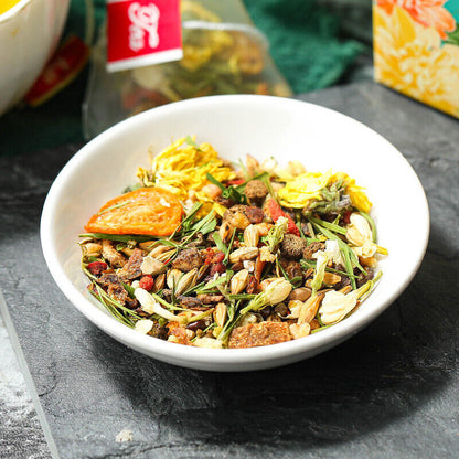 Wan Ming Honeysuckle Berry Cinnamon Chrysanthemum Cassia Seed Tea