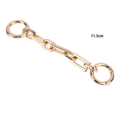 Bag Extension Chain Crossbody Purse Chain Strap Handbag DIY Metal Hanging Buckle