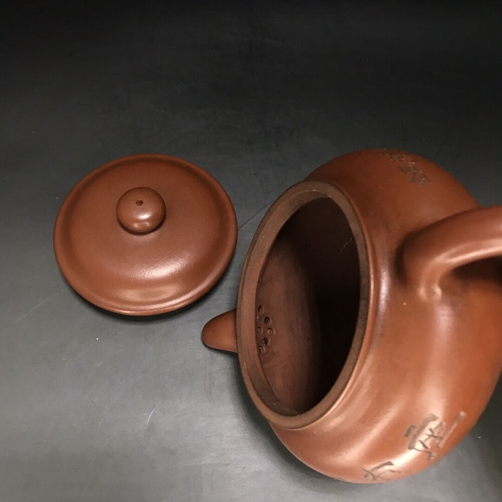 vintage chinese yixing purple clay teapot zisha ceremony teaware collection rare