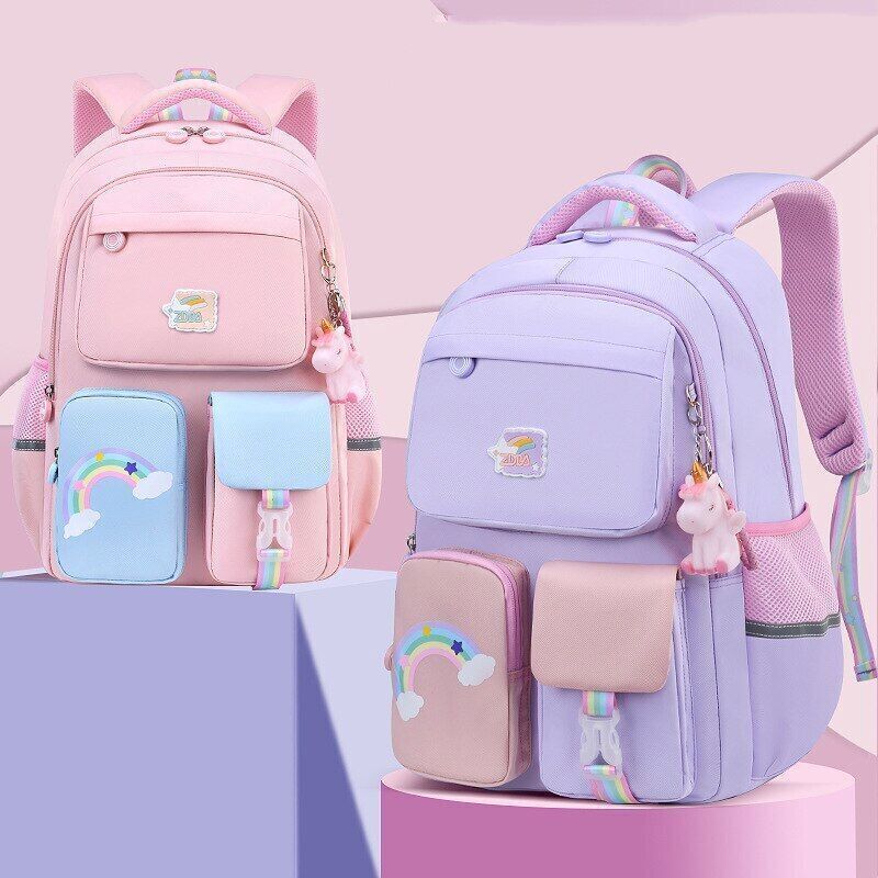 Shoulder Strap School Bag Girls Children's Backpacks Kids Schoolbags