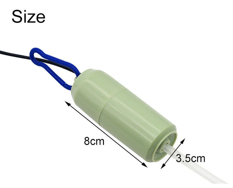 Aquariums Accessory USB Air Pump Fish Tank Silent Compressor Mini Oxygen Aerator