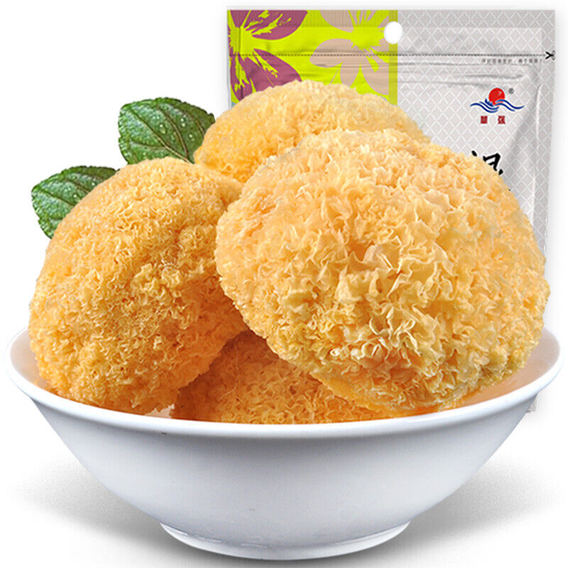 250g/500g White Mushroom Dry Snow Fungus Tremella Fuciformis Silver Ear YinEr 银耳