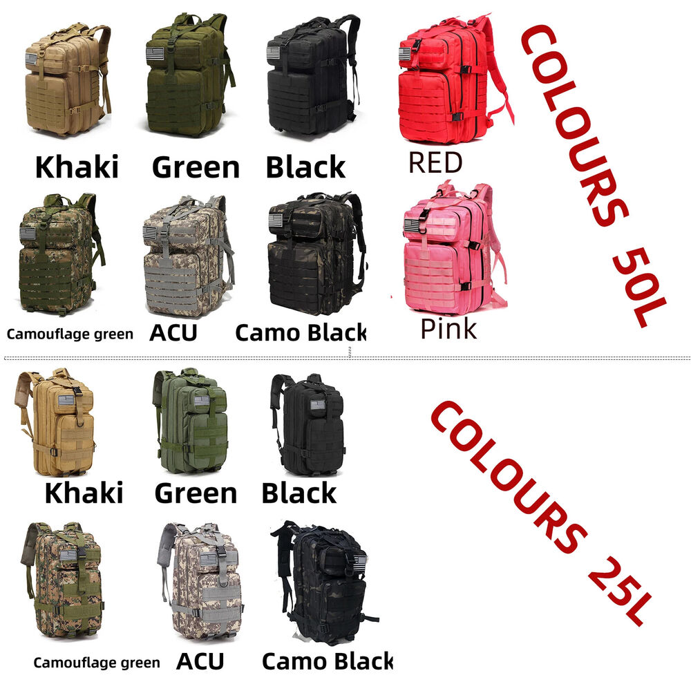 Trekking Hunting Bag Backpack Outdoor Tactical Camping Hiking Bag