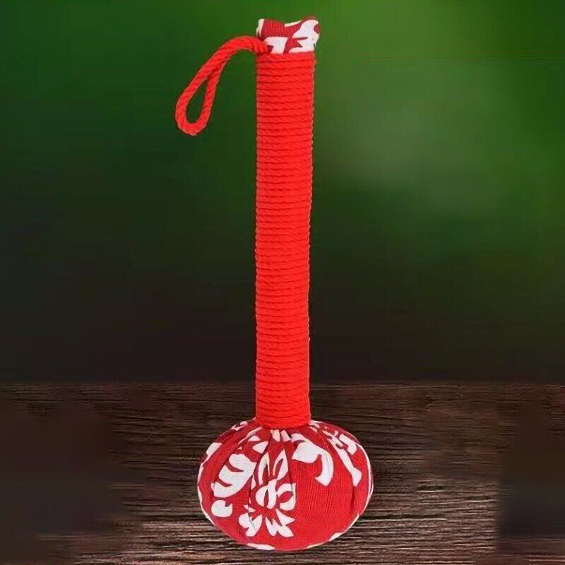 Wormwood Herb Filling Hand-made Massage Hammer Moxa Therapy Handcrafted Soft