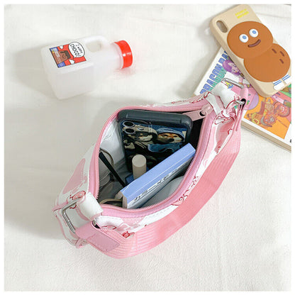Cute Hello Kitty Mymelody Kuromi Underarm Bag Handbag Shoulder Bag Tote Girls